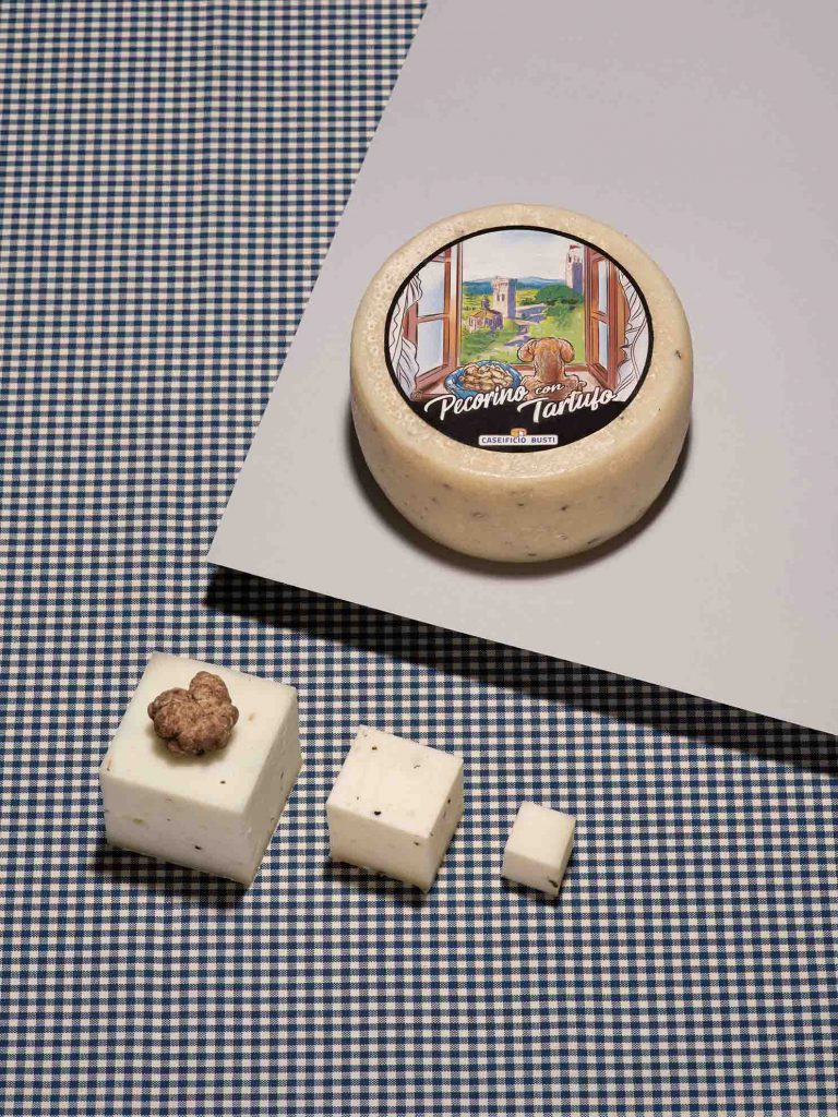 Pecorino with Truffle Busti